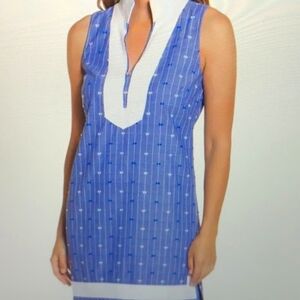 Eliza J Vintage Short Sleeve Mock Neck Plunging Neck Line